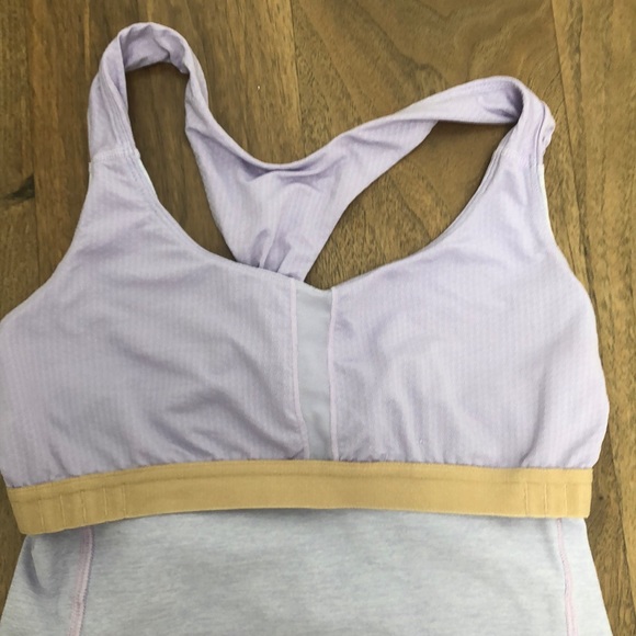 Lululemon Lilac Athletic Racerback Top, size 6 - Picture 7 of 7